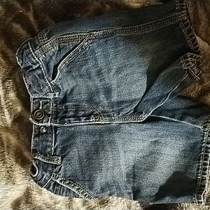 Little boys blue jean shorts